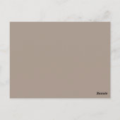 Religieuze Taupe Beige Boy First Communie Briefkaart (Achterkant)