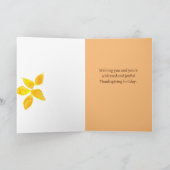 Religieuze Thanksgiving Bijbelschrift Kronieken Kaart (Binnen)