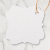 Religieuze Traditionele Katholieke Marian Monogram Bedankjes Labels (Achterkant)