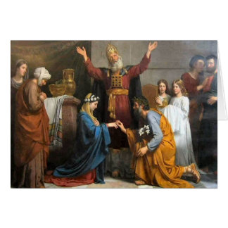 Religieuze trouwkaart