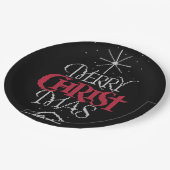 Religieuze Ugly Merry KerstSweater-nativiteit Papieren Bordje (Gekanteld)