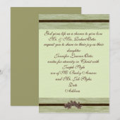 Religieuze uitnodiging (Voorkant / Achterkant)