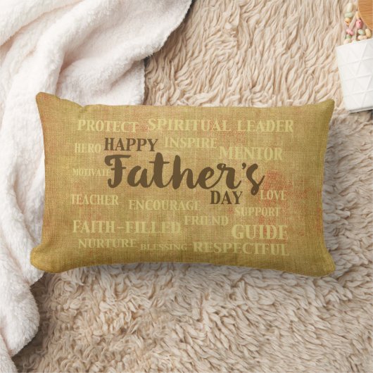 Religieuze vaderdag, kwaliteiten van de vader kussen (Deken)