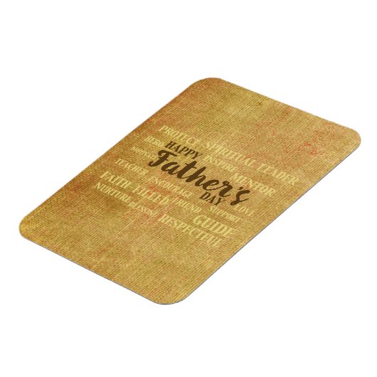 Religieuze vaderdag, kwaliteiten van de vader magneet (Linkerzijde)