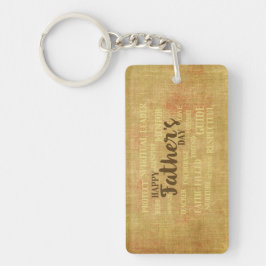 Religieuze vaderdag, kwaliteiten van de vader sleutelhanger