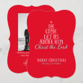 Religieuze vakantie Kaart - 5 "x 7" met enveloppen (Voorkant / Achterkant)