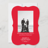 Religieuze vakantie Kaart - 5 "x 7" met enveloppen (Achterkant)