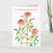 Religieuze Valentijnsdag 1 Korintiërs 16 14 Roos Kaart (Voorkant)