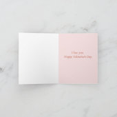 Religieuze Valentijnsdag Bijbel Verse John 4 12 Feestdagen Kaart (Binnen)