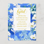 Religieuze Verjaardag Deuteronomium Bijbel Schrift Briefkaart (Voorkant)