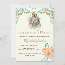 Religieuze verjaardag Eucalyptus St. Joseph Kaart