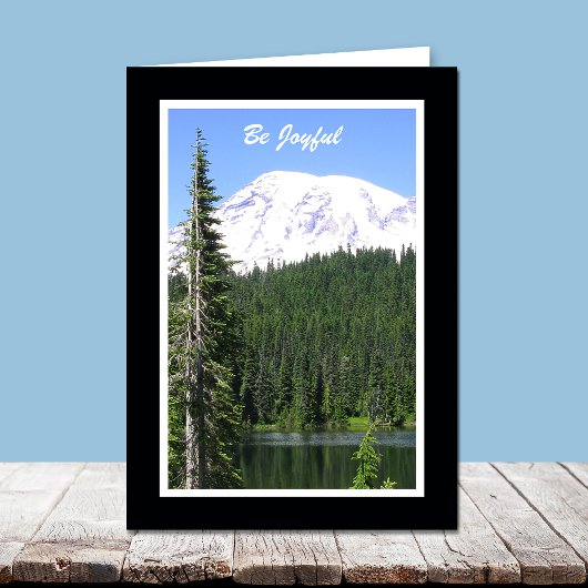 Religieuze Verjaardag Kaart — Wees vrolijk