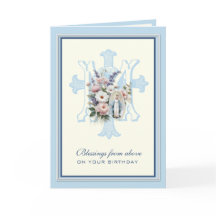 Religieuze verjaardag Maagd Maria bloemstuk