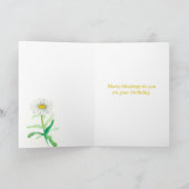 Religieuze verjaardag Schrift Deuteronomium Bloeme Kaart (Binnen)