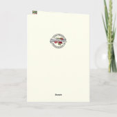 Religieuze verjaardag van kind Jezus Schrifture Kaart (Achterkant)