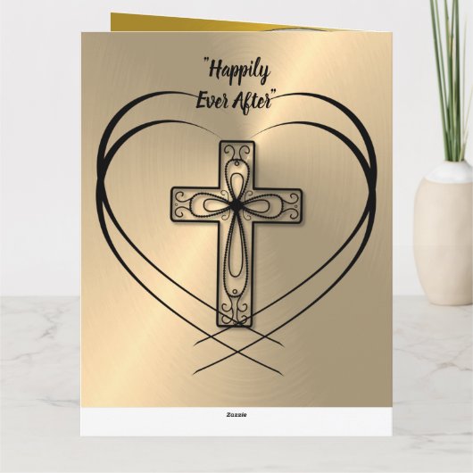 Religieuze verjaardagskaart voor 50 jaar voor moed kaart (Achterkant)