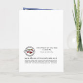 Religieuze veronderstelling Maagd Mary Prayer Rosa Kaart (Achterkant)