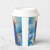 Religieuze veronderstelling van Mary Angels kathol Papieren Bekers (Rechts)