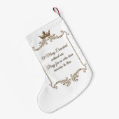 Religieuze verslaafde maagd Maria katholieke gebed Kleine Kerstsok (Achterkant (Hangend))