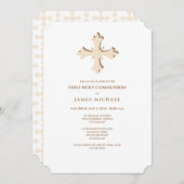 religieuze viering kaart (Voorkant / Achterkant)