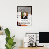 Religieuze viering van het leven op maat gemaakte  poster (Thuiskantoor)