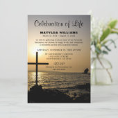 Religieuze viering van het leven | Zonsondergang-h Kaart (Staand voorkant)