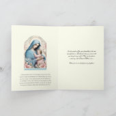Religieuze vriendschap Gebed Gezegend Maria & Jezu Kaart (Binnen)