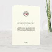 Religieuze vriendschap Gebed Gezegend Maria & Jezu Kaart (Achterkant)