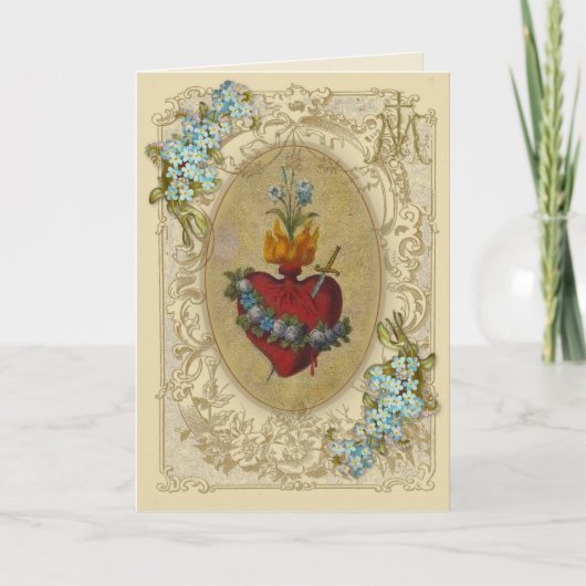 Religieuze vriendschap Gepest Maagd Mary  Kaart (Voorkant)