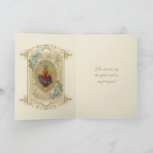 Religieuze vriendschap Gepest Maagd Mary  Kaart (Binnen)