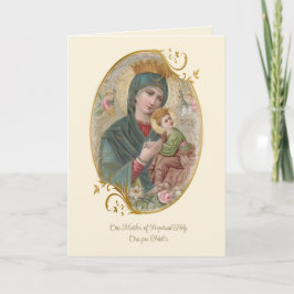 Religieuze vriendschap Gepesterde Mary Ca Kaart