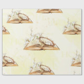 Religieuze Waterverf Bijbel Cadeaupapier (Vlak)