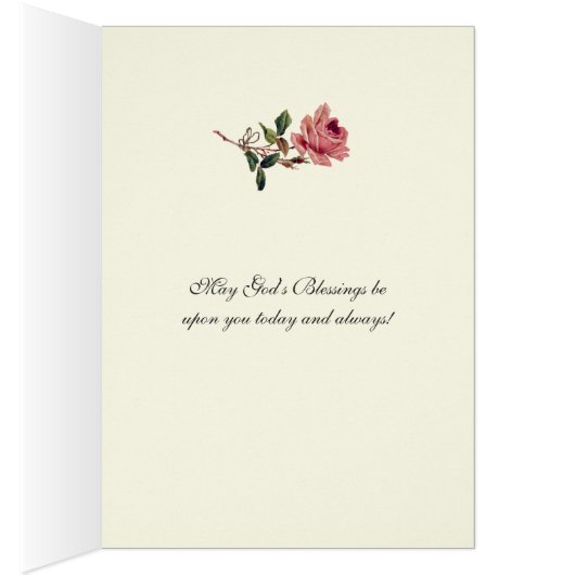  religieuze Waterverf Rozen Rozen (Binnen (Rechts))