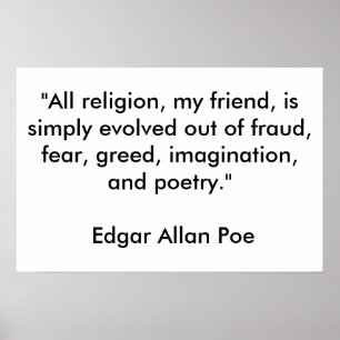 religieuze zaden poster