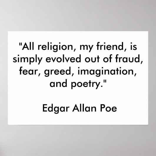 religieuze zaden poster (Voorkant)