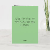 Religieuzen krijgen goede kaart (Achterkant)