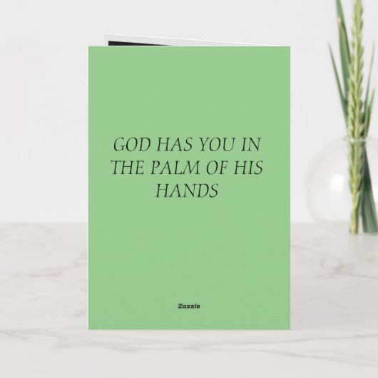 Religieuzen krijgen goede kaart (Achterkant)