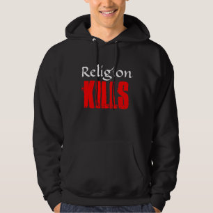 RELIGION KILLS BLACK HOODIE