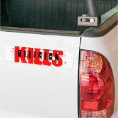 RELIGION KILLS BUMPERSTICKER (Op Truck)