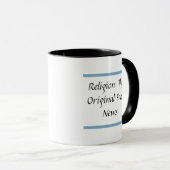 Religion: The Original Fake News Mug Mok (Voorkant rechts)