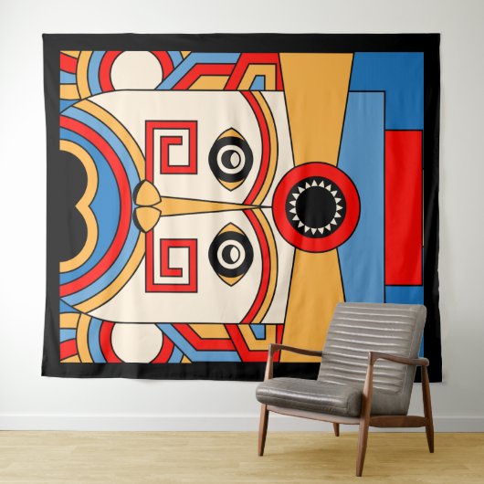 Religion Tiki Wandkleed (In Situ (horizontaal))