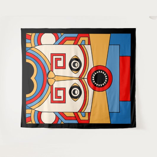 Religion Tiki Wandkleed (Voorkant (horizontaal))