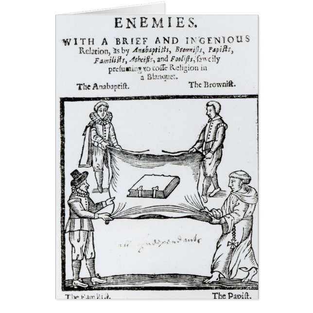 Religions Enemies, 1641 (Voorkant)