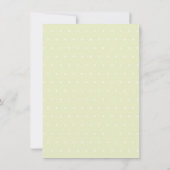 Religiosus Pasen Lente Pascha Brunch Diner Kaart (Achterkant)