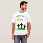Religious 3 cross T-shirt (Voorkant volledig)