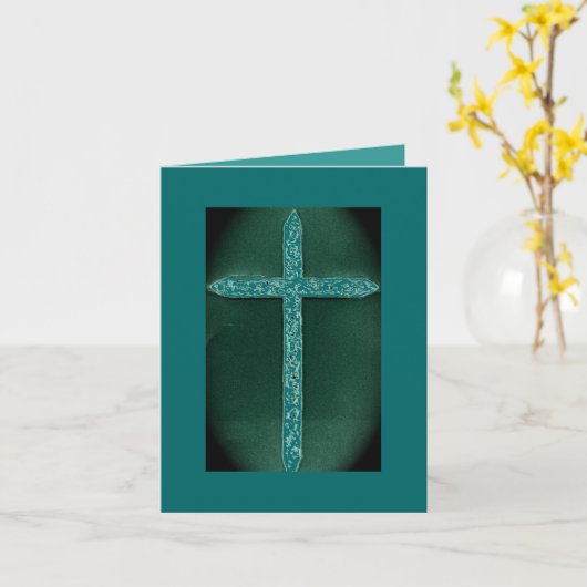 Religious Blank Note Kaart (Gele Bloem)