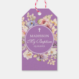 Religious Celebration Floral Orchids purple Cadeaulabel