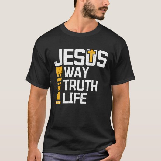 Religious Christian Bible Quotes Biblical Gospel T-shirt (Voorkant)