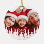 Religious Christian Scripture Divine Passage ⛪️ 🎄 Keramisch Ornament (Voorkant)