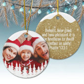 Religious Christian Scripture Divine Passage ⛪️ 🎄 Keramisch Ornament